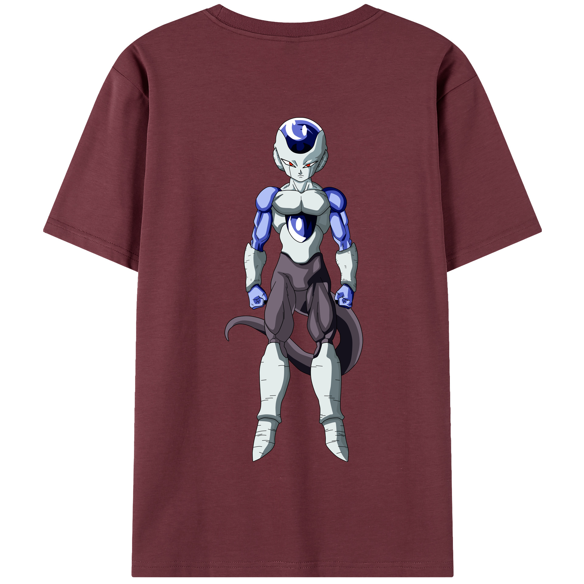 （画像用） ドラゴンボール フリーザ DRAGON BALL Frieza 綿100％半袖Tシャツ（背面プリント）